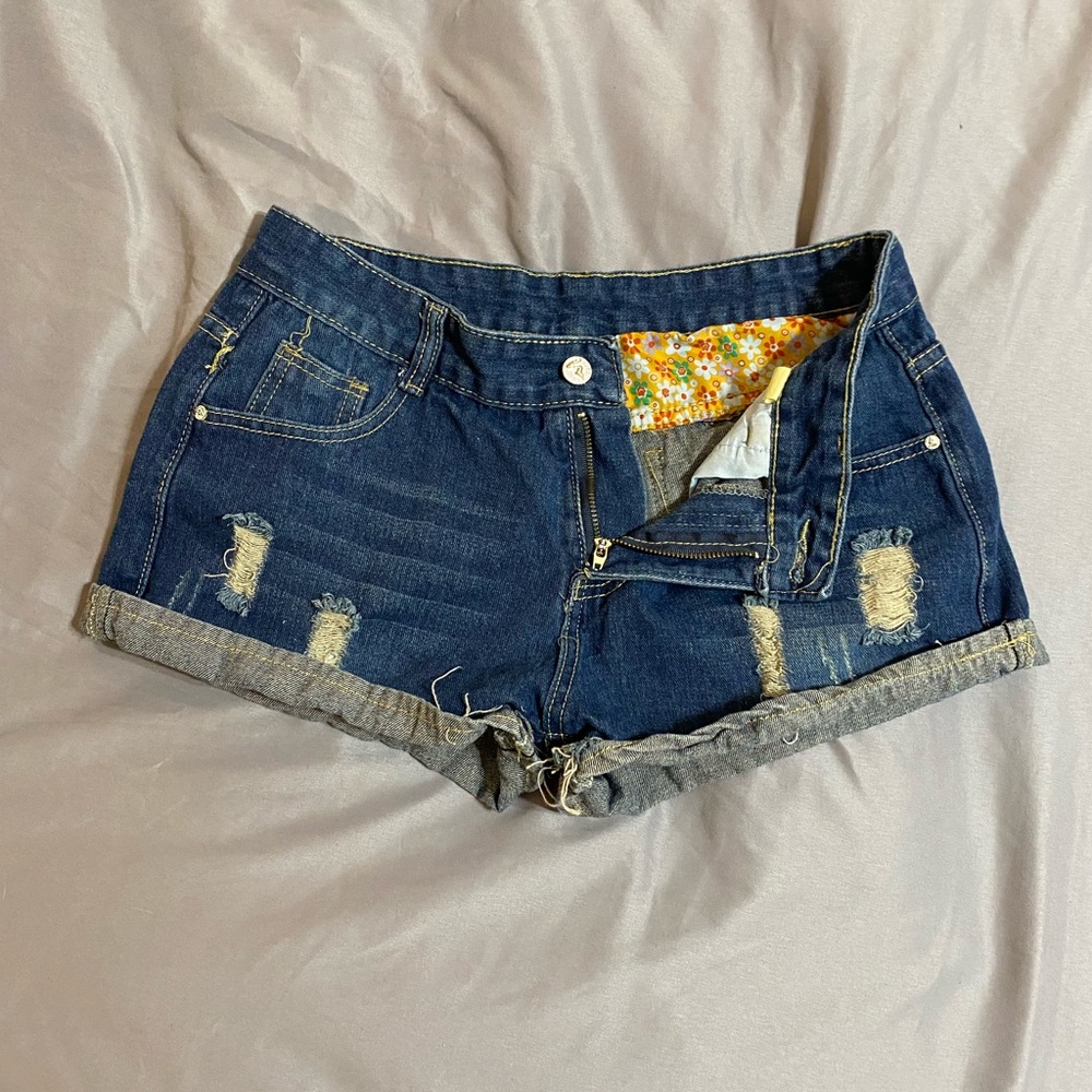 Jean shorts